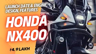 Finally, 2024 Honda NX400 Is Here : Engine, Design, Features | HondaNX400 - Better Than HondaNX500 ?