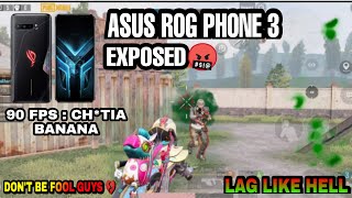 DON'T BUY ROG PHONE 3 IF YOU ARE A COMPETITIVE PLAYER | ASUS ROG 3 EXPOSED THIS IS WASTE OF MONEY 🤬