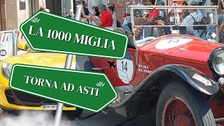 Dopo 75 anni la mitica 1000 Miglia è tornata ad Asti