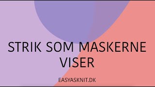 Strik som maskerne viser