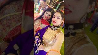 Enjoying Dandiya program 2024 / #dandiyalook #dandiyamasti #ytshorts