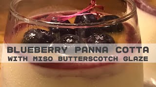 Blueberry Panna Cotta