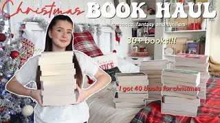 HUGE Christmas Book Haul 📖🎄🛒 (30+ Books for Christmas) | Ella Rose Reads