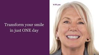 Transform your smile in just ONE day - Same Day Porcelain Veneers™ at Smile Solutions