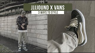 STYLING: JJJJOUND x VANS (OLIVE SK8-MID) 3 WAYS  |  @TIMOTHYKOH_