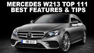 MERCEDES W213 Топ 111 ПОЛЕЗНЫХ СОВЕТОВ И ФУНКЦИЙ / 111 СОВЕТОВ Mercedes W213 о Которых Вы не Знали