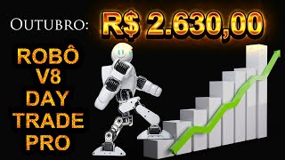 Robô Investidor Metatrader - V8 Day Trade Pro - Mini Índice - Outubro 2019 - R$ 2.630,00