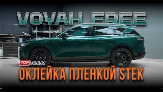 Оклейка пленкой STEK Dyno Shield зон риска Voyah Free  #voyah