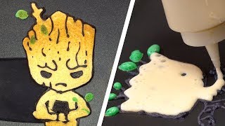 Pancake Art - How to Make Avengers: Infinity War Pancakes by Yumsy!