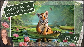 Diamond Art Club Sneak Peek “Tiger Lily” by Jerry LoFaro