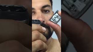 ✂️ Watch How I Transform My Beard into a Stylish Chin Strap! 🔥#short #shorts