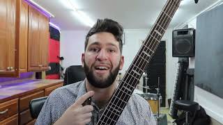 Welcoming My New Bass To The Channel! Ibanez SRMS805