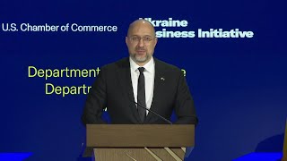 17.04.2024 Виступ Прем'єр-міністра Дениса Шмигаля під час Форуму партнерства США-Україна