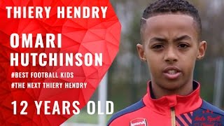 Omari Hutchinson ► Pengganti Thiery Hendry Anak Muda Berumur 12 Tahun Arsenal FC!