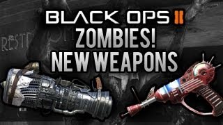 Black Ops 2 Zombies: "NEW WEAPONS!" - Jet Gun & Ray Gun LEAKED!