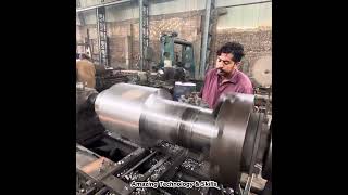 Manufacturing Process of 3000KG Pinion Shaft with Amazing Skills