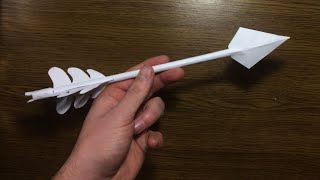 How To Make a Paper Arrow. Origami Paper Arrow.