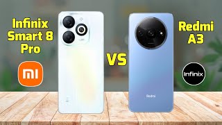 Infinix Smart 8 Plus vs Redmi A3 || Comparison || Price || Specs