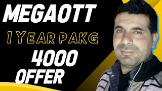 Mega OTT – 1 Year Subscription for Only 4000 PKR | Limited Time Big Offer!