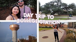 visiting texas a&m at college station + walking under century tree! vlogmas day 5