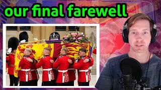 Californian Reacts | Final farewell to her majesty, Queen Elizabeth II