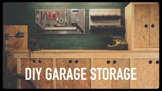 GARAGE STORAGE IDEAS for Cheap DIY & MTB Workshop Ideas