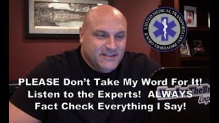 PLEASE Don't Listen to me!  Listen to the Experts!  Fact Check EVERYTHING I ever say and share!