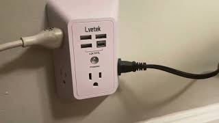 Ultimativer Lade Hub! 5 Steckdosen und 4 USB Ports Extender! Rezension