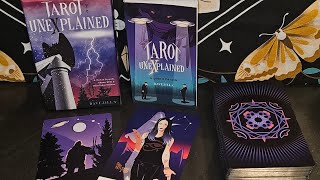 Newly Released The Tarot Of The Unexplained by DAVEZILLA~ SUPER Awesome Deck !#unboxing #tarotdeck