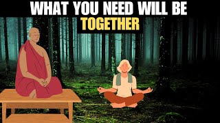 what you need will be together| Buddhist Story On Focus And Achieving Goal