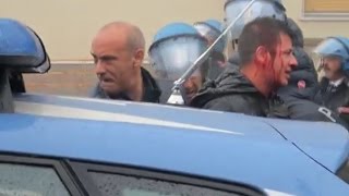 SASSARI - IL VIDEO DELLA GUERRIGLIA URBANA TRA TIFOSI