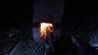 Печь ракета из 12 кирпичей для приготовления пищи (Rocket stove for cooking)