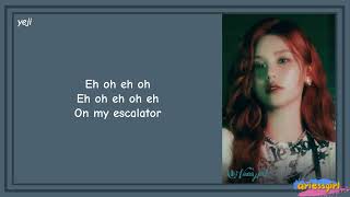 ITZY Escalator Lyrics