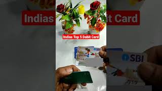 Top 5 Dabit Card In India | Best Dabit Card | Top 5 Bank ATM Card In India #short #ATM_Card #ATM