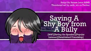 [M4F] Saving a Shy Boy From a Bully [Comforting the Speaker][Popular Girl][Hinting at Feelings][TW]