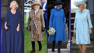 Queen Camilla most gorgeous Dresses  Designs #britishroyalfamily