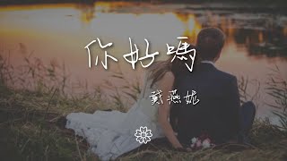 戴燕妮 - 你好嗎『你好嗎 你好嗎 你好嗎 還好嗎』【動態歌詞Lyrics】