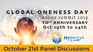 Register To Watch The October 21st Global Oneness Day Discussions