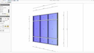 » Tuto WIC3D #3 - Définition mur rideau - Aspects