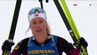 BMW IBU WORLD CHAMPIONHIPS BIATHLON. POKLJUKA. SLOVENIA. Women. SPRINT 7.5km _13_02_2021