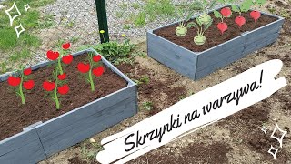 DIY: Skrzynie na warzywa z odzyskanych desek z palet. Customyourhome.