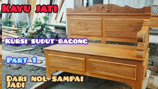 membuat kursi sudut bagong ala tukang kayu serabutan