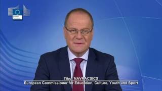 Greetings from European Commissioner Tibor Navracsics, Ukrainian Diaspora Youth Forum VINNYTSIA 2016