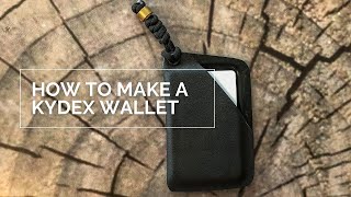 How to Make a Kydex Wallet *ReMake!!!!*