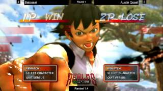 Realms Games USF4 Ranbat 1.4 Round 1 Batousai vs Austin Quast