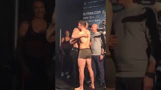 Khamzat Chimaev vs Jack Hermansson Face off