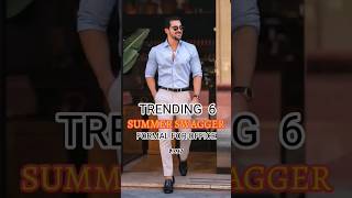 TOP SIX SUMMER SWAGGER FORMALS🔥₹397 only ||IMPORTED SHIRT#shorts #ytshorts #fancyfabric #shirts #yt