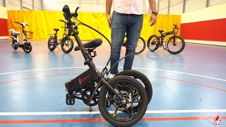 E BIKE  SUPER FOLDY FROM FORALL QATARشرح عن سيكل كهربائي رهيب