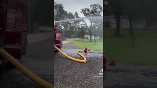 Getting a little pumping training in yesterday. #northsideknights #station4 #southalabama