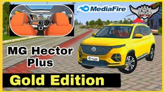 🔵New MG Hector + Gold Edition Bussid | 💯 % Free Mod | #mods #bussid #modsforbussid #bussidmods #mod